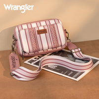 Wrangler Aztec Crossbody - Pink Stripe