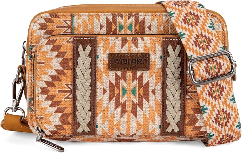 Wrangler Southwestern Crossbody - Yellow (WG130-3007YL)