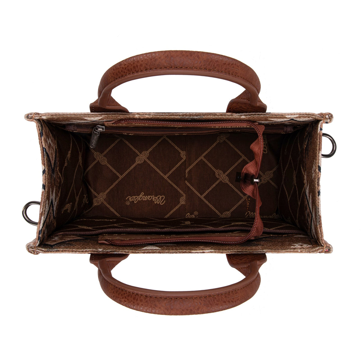 Wrangler Mini Tote - Brown (WG2209-8120SBR)