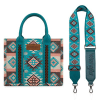 Wrangler Mini Tote - Turquoise (WG2209-8120STQ)