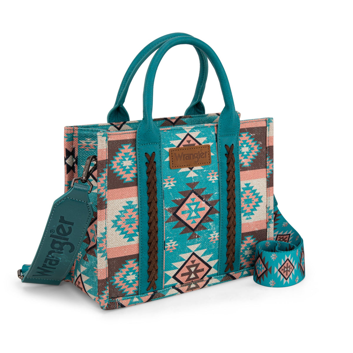 Wrangler Mini Tote - Turquoise (WG2209-8120STQ)