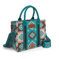 Wrangler Mini Tote - Turquoise (WG2209-8120STQ)