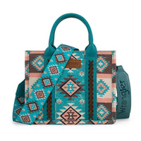 Wrangler Mini Tote - Turquoise (WG2209-8120STQ)