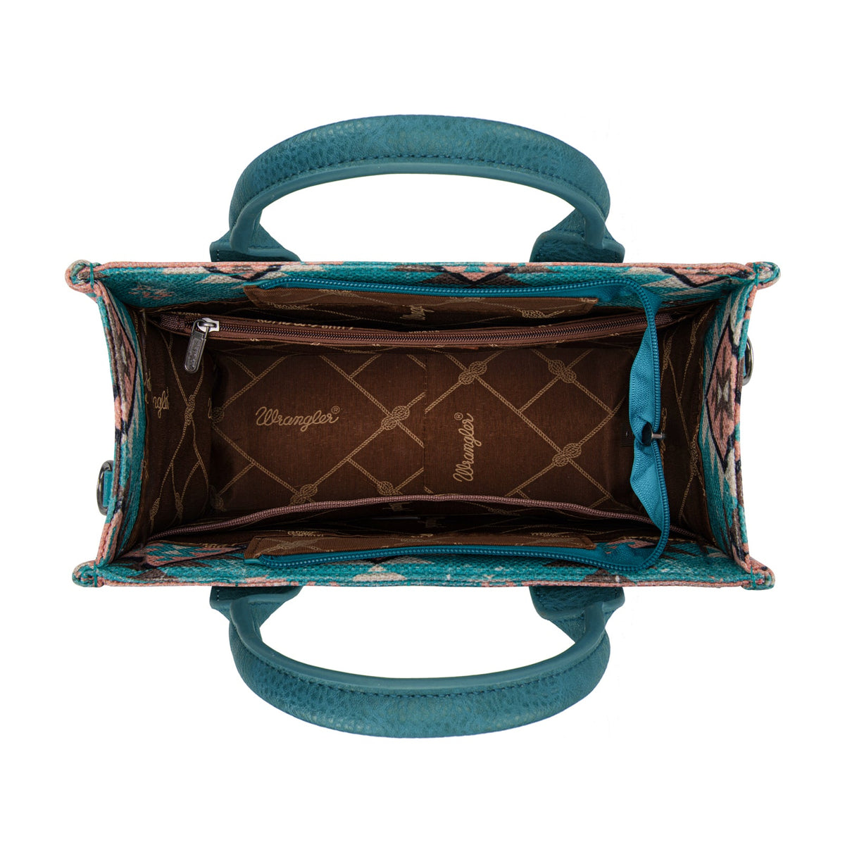 Wrangler Mini Tote - Turquoise (WG2209-8120STQ)