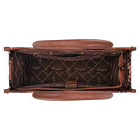 Wrangler Southwest Print Wide Tote - Brown (WG2211-8119BR)