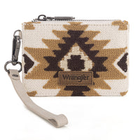 Wrangler Aztec Print Card Wallet - Beige (WG226-W0069BG)