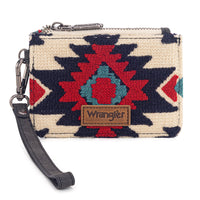 Wrangler Aztec Print Card Wallet - Black (WG226-W0069BK)