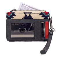 Wrangler Aztec Print Card Wallet - Black (WG226-W0069BK)