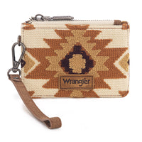Wrangler Aztec Print Card Wallet - Brown (WG226-W0069BR)
