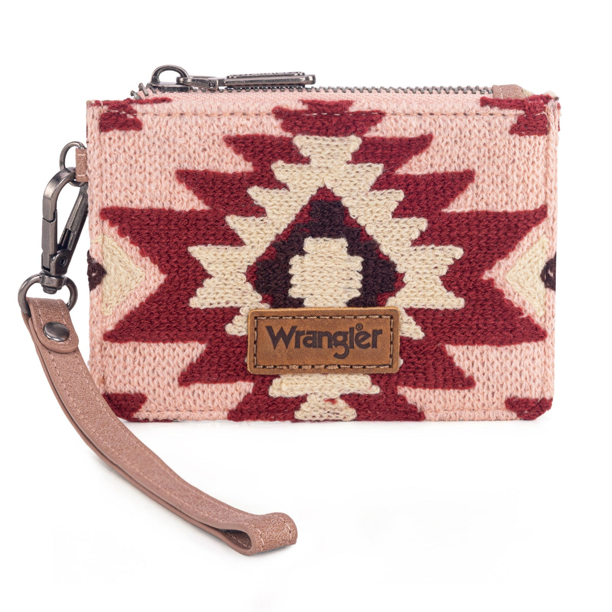 Wrangler Aztec Print Card Wallet - Dark Pink (WG226-W0069DPK)