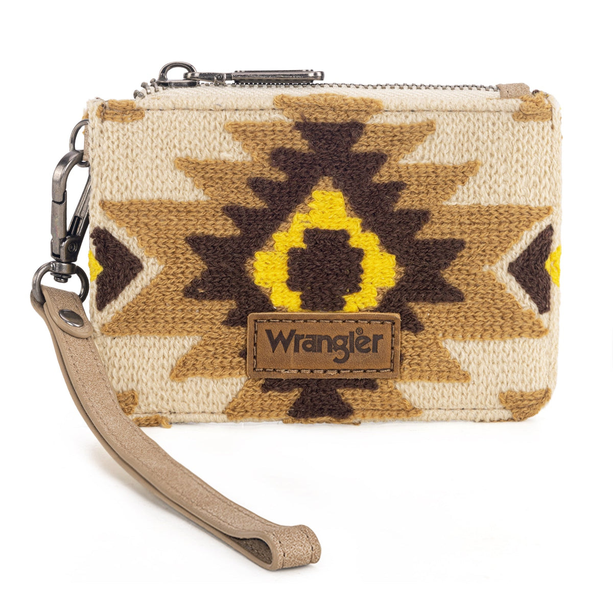 Wrangler Aztec Print Card Wallet - Tan (WG226-W0069TN)