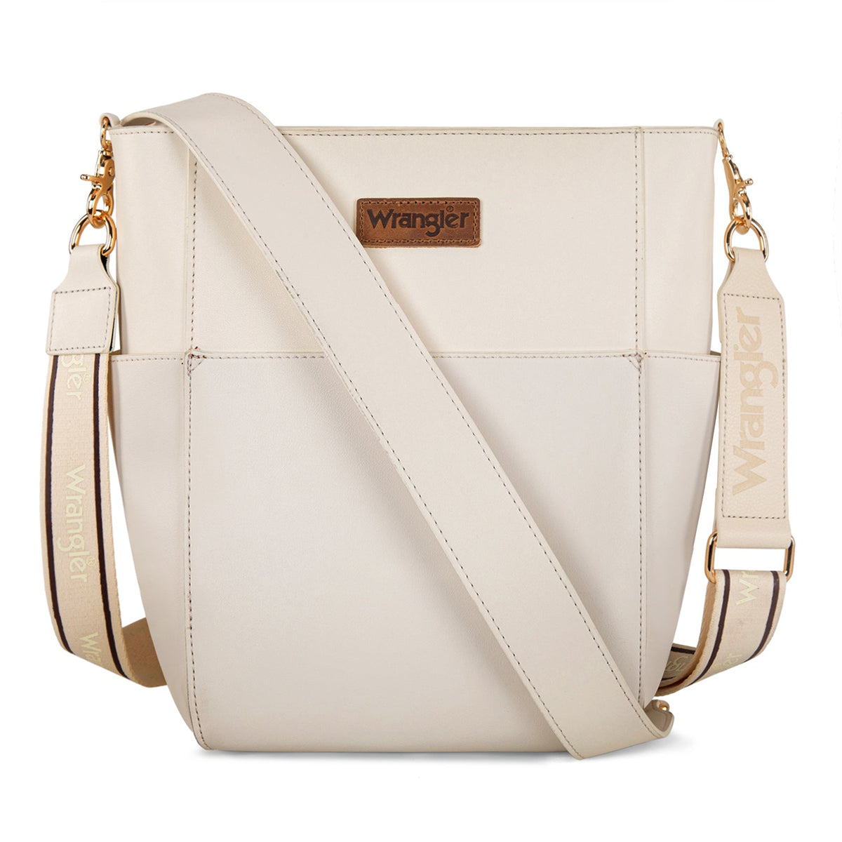 Wrangler Bucket Handbag - Beige (WG67-9182BG)