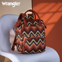 Wrangler Aztec Printed Callie Backpack - Brown (WG2211-9110BR)