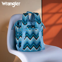 Wrangler Aztec Printed Callie Backpack - Jean (WG2211-9110JN)