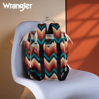 Wrangler Aztec Printed Callie Backpack - Tan (WG2211-9110TN)