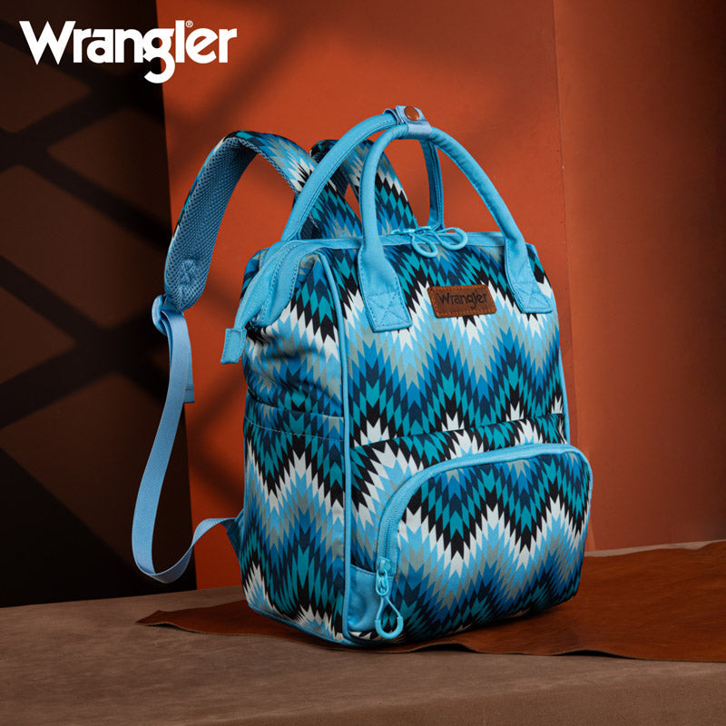 Wrangler Aztec Printed Callie Backpack - Jean (WG2211-9110JN)