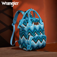 Wrangler Aztec Printed Callie Backpack - Jean (WG2211-9110JN)