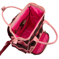 Wrangler Aztec Printed Callie Backpack - Dark Pink (WG2211-9110DPK)