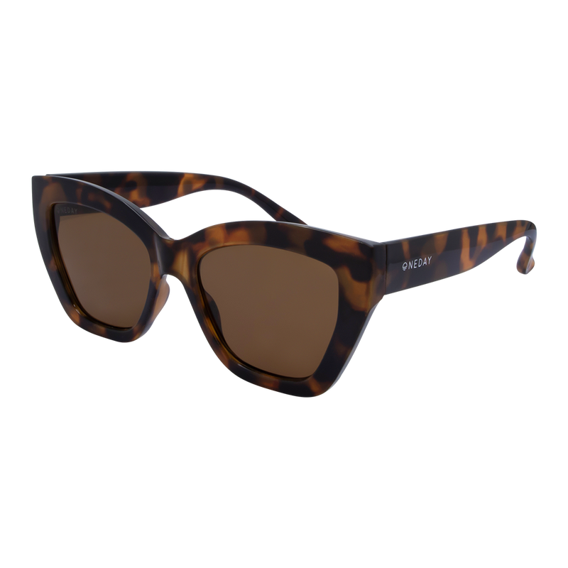 Oneday Sunglasses - Winona (Tortoise Brown)