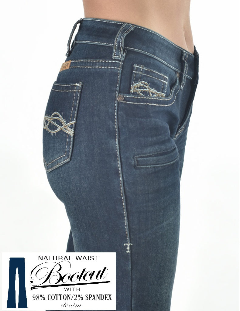 Cowgirl Tuff Jeans - DFMI Dark Flannel