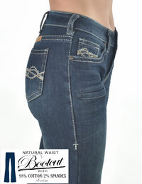 Cowgirl Tuff Jeans - DFMI Dark Flannel