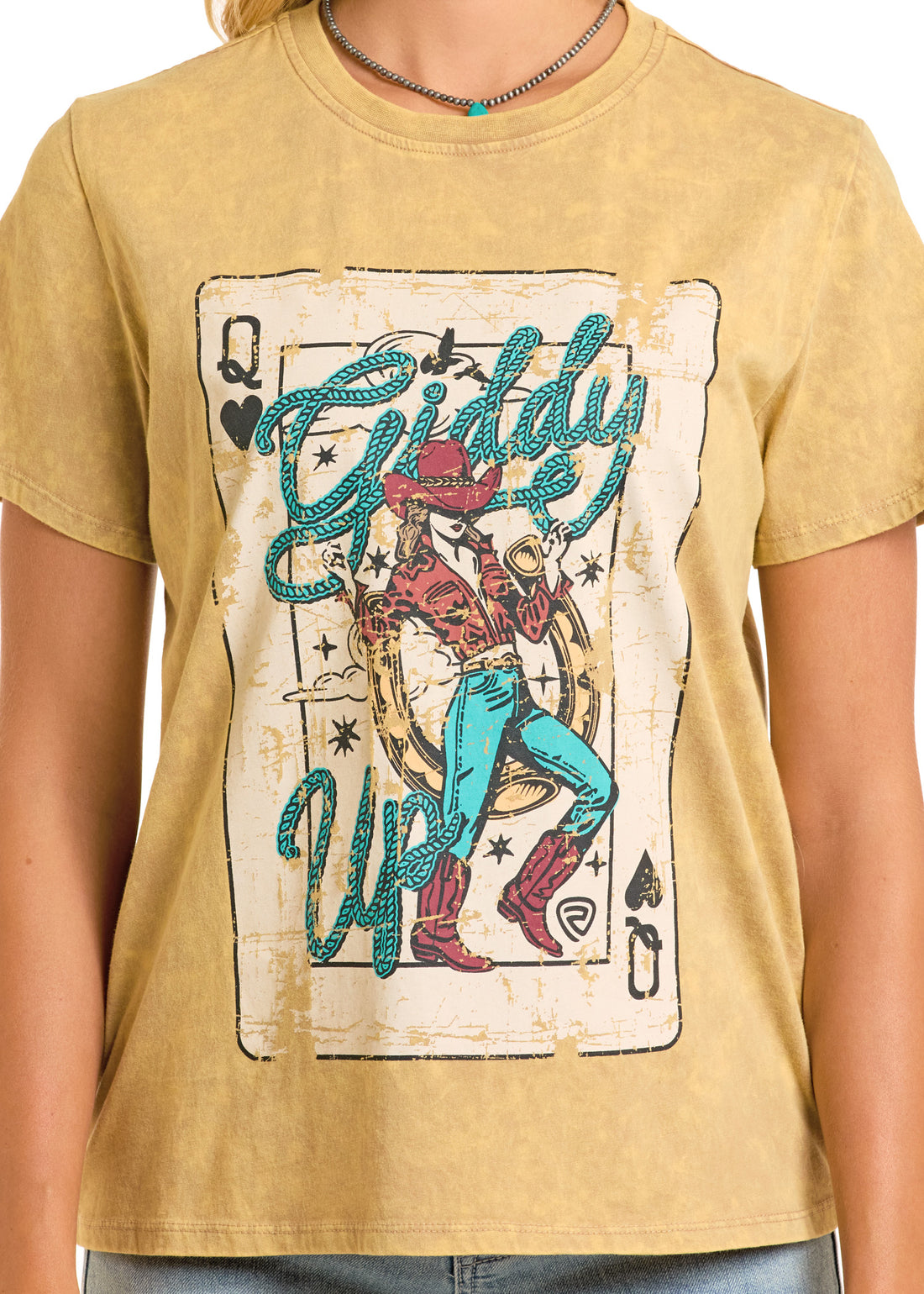 Rock & Roll Women's Printed Tee (BW21T06451)