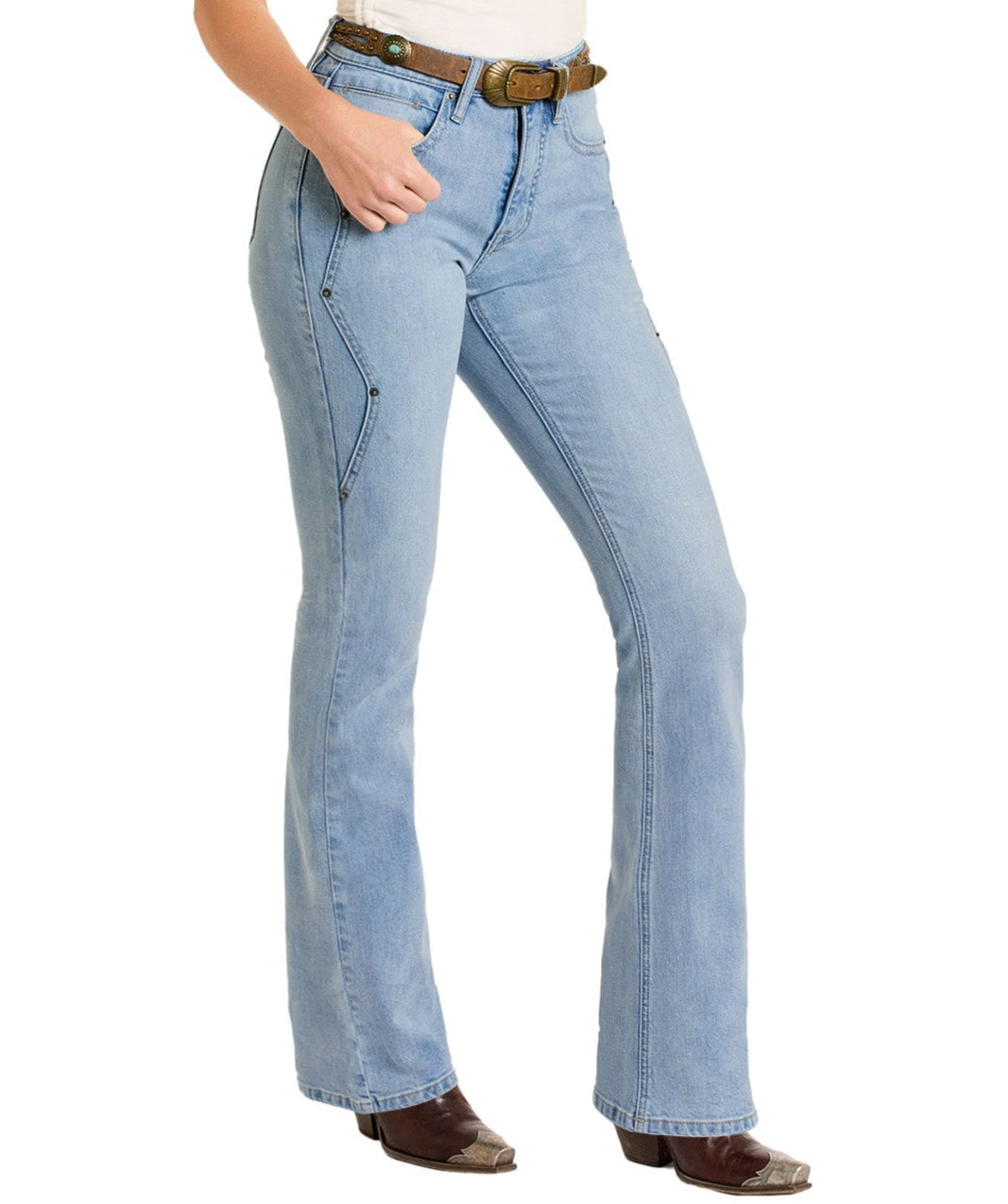 Rock & Roll Cowgirl Jeans - BW4HD06389 - Zig Zag High Rise Bootcut