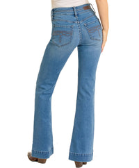 Rock & Roll Cowgirl Jeans - BW5HD06400 - High Rise Trouser