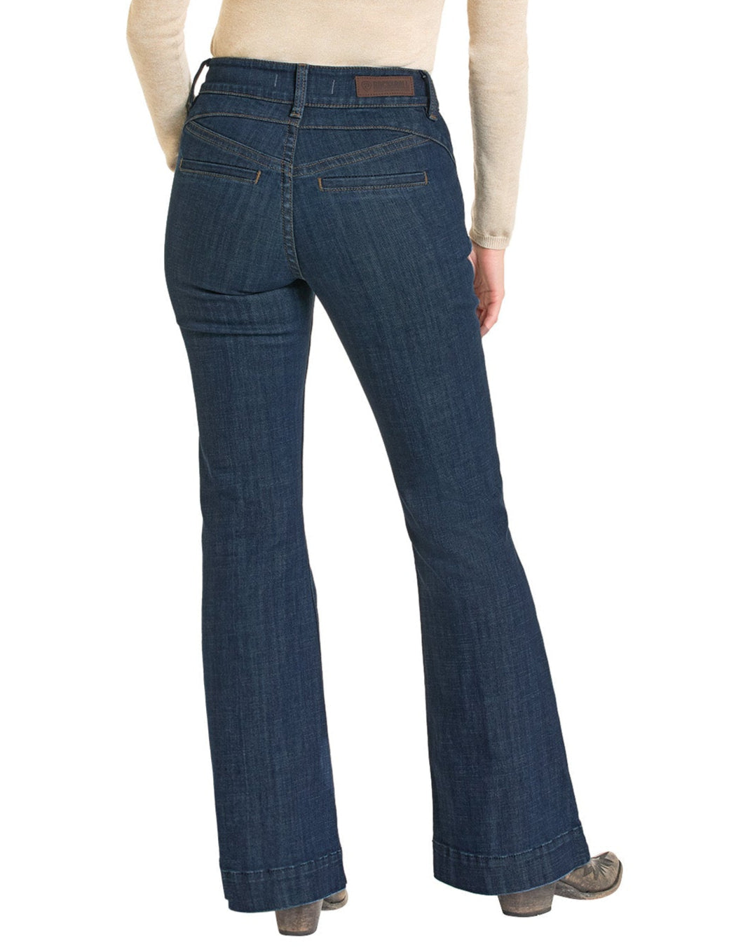 Rock & Roll Cowgirl Jeans - BW5HD07209 - Welt Pocket High Rise Trouser