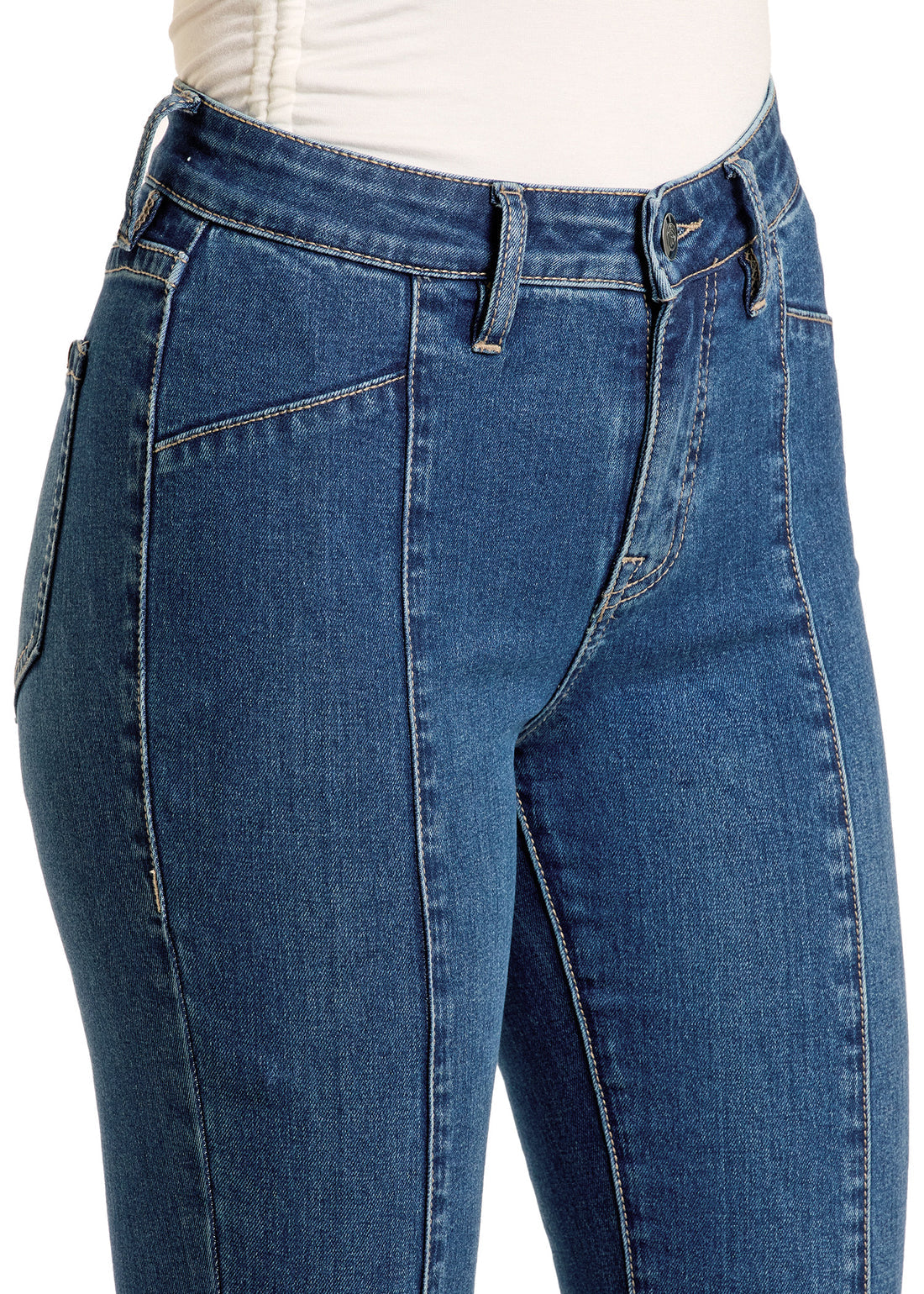 Rock & Roll Cowgirl Jeans - BW6PD06329 - High Rise Flare