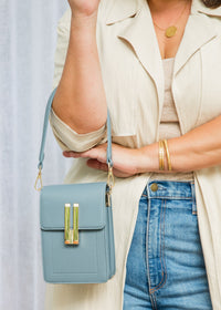 Liv & Milly -  Harper Crossbody (Elemental Blue )