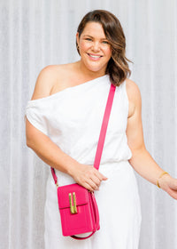 Liv & Milly -  Harper Crossbody (Pink)