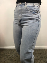 High Rise Wide Leg Flare Jean