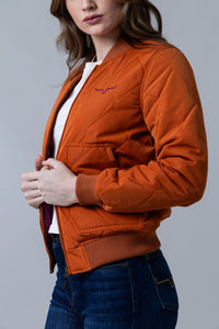 Kimes Ranch Marinos Bomber Jacket - Burnt Orange