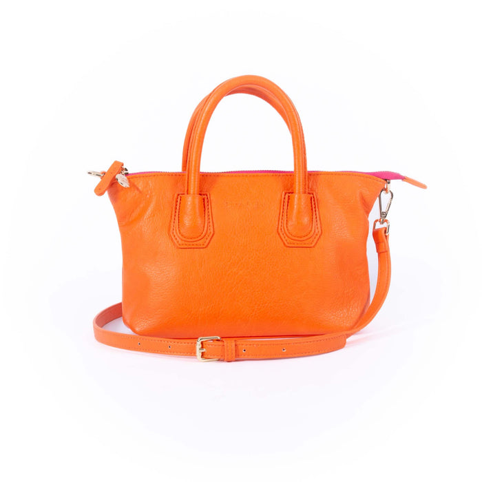 Liv & Milly - Mini Charlotte Handbag (Orange)