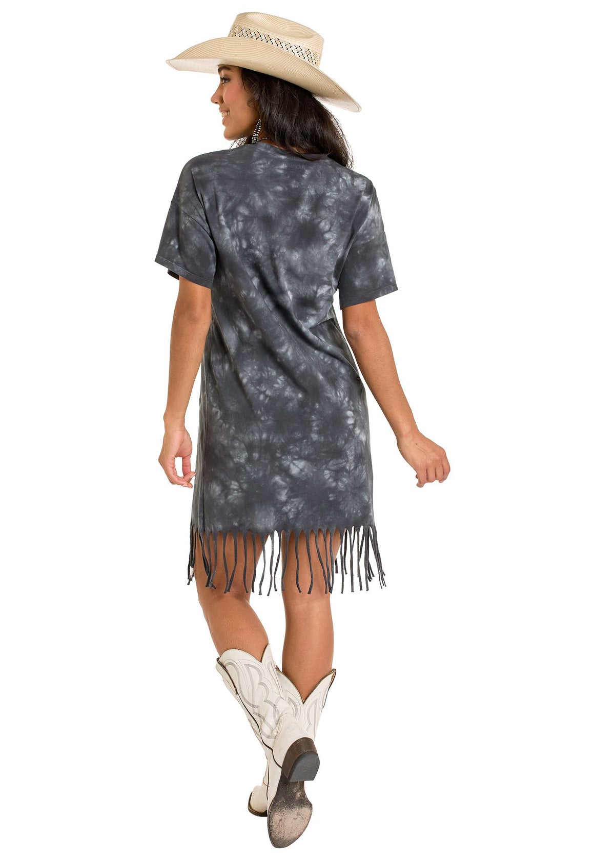 Rock & Roll Tee Shirt Dress (BWD1R06459)