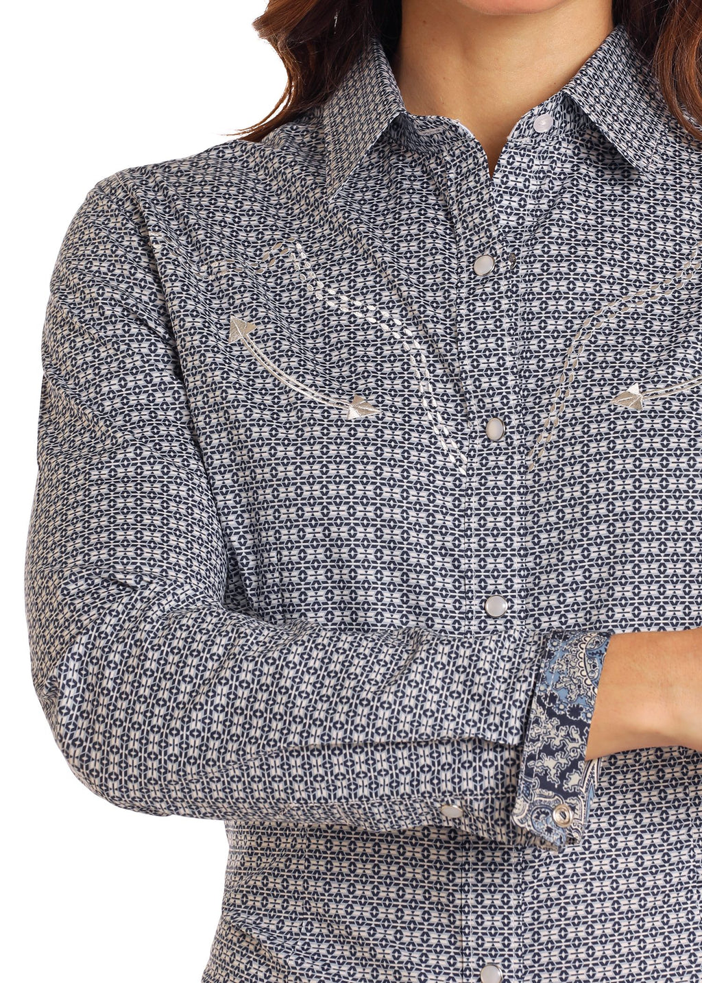Panhandle Long Sleeved Shirt - Blue (22S3161) main image 1