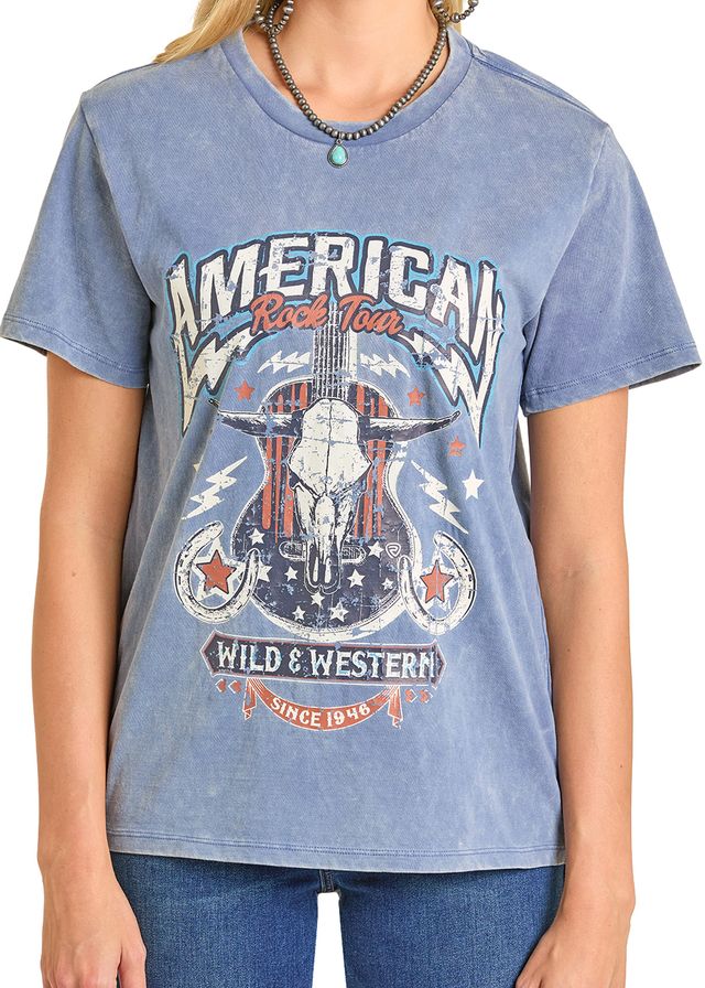 Rock & Roll Women's Printed Tee (BW21T07316)