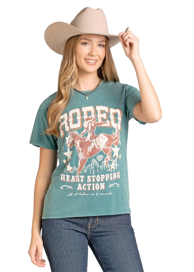 Rock & Roll Women's Printed Tee (BW21T07338)