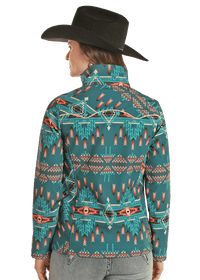 Powder River Outfitters Jacket - Aztec Softshell (DW92C01513)
