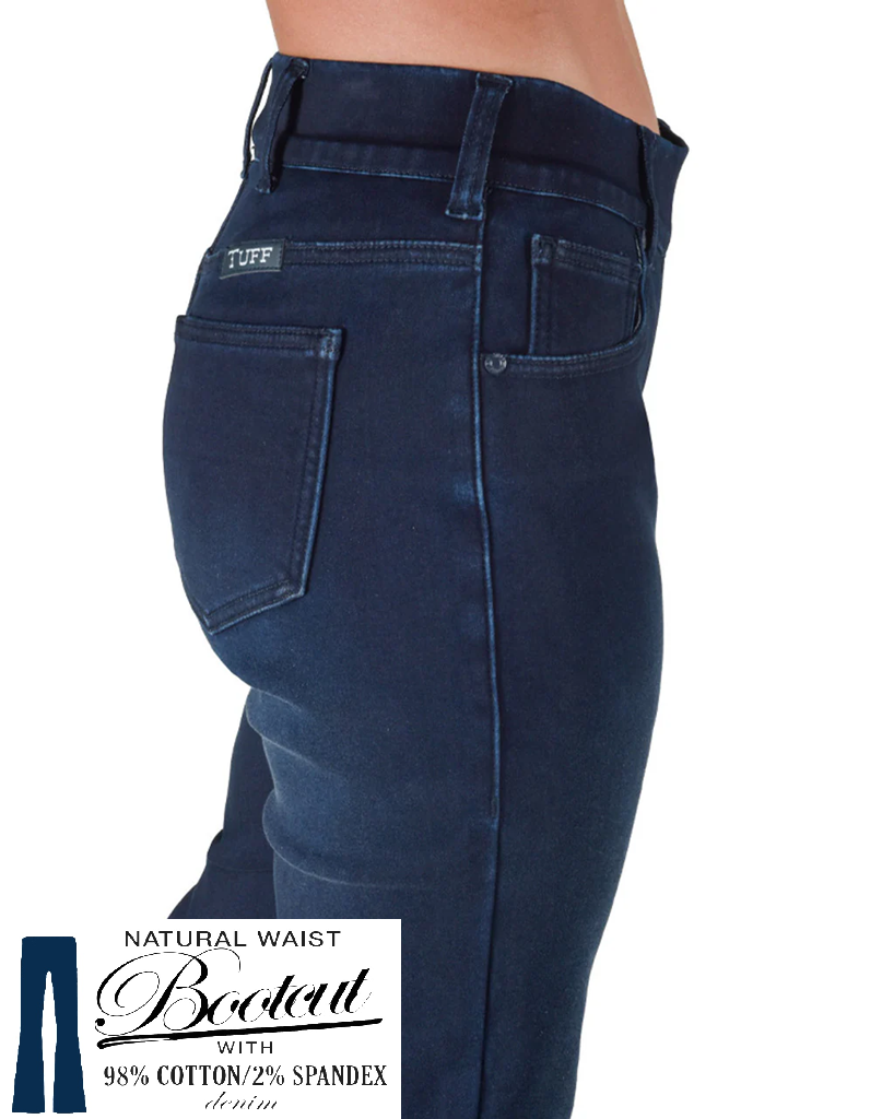 Cowgirl Tuff Jeans - Pull-On Flannel