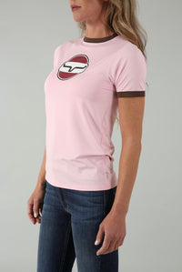 Kimes Ranch Union Made Ringer Tech Tee - Blush