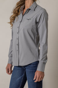Kimes Ranch Long Sleeved Shirt - KR Team Grey