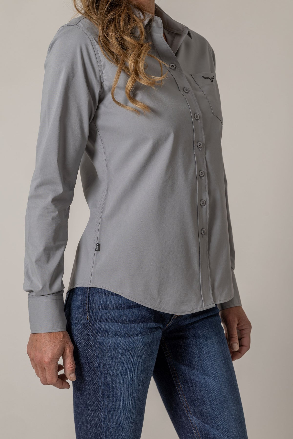 Kimes Ranch Long Sleeved Shirt - KR Team Grey