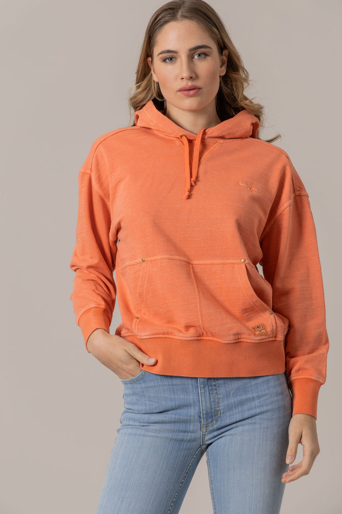 Kimes Ranch Hoodie - Tess Western (Orange)
