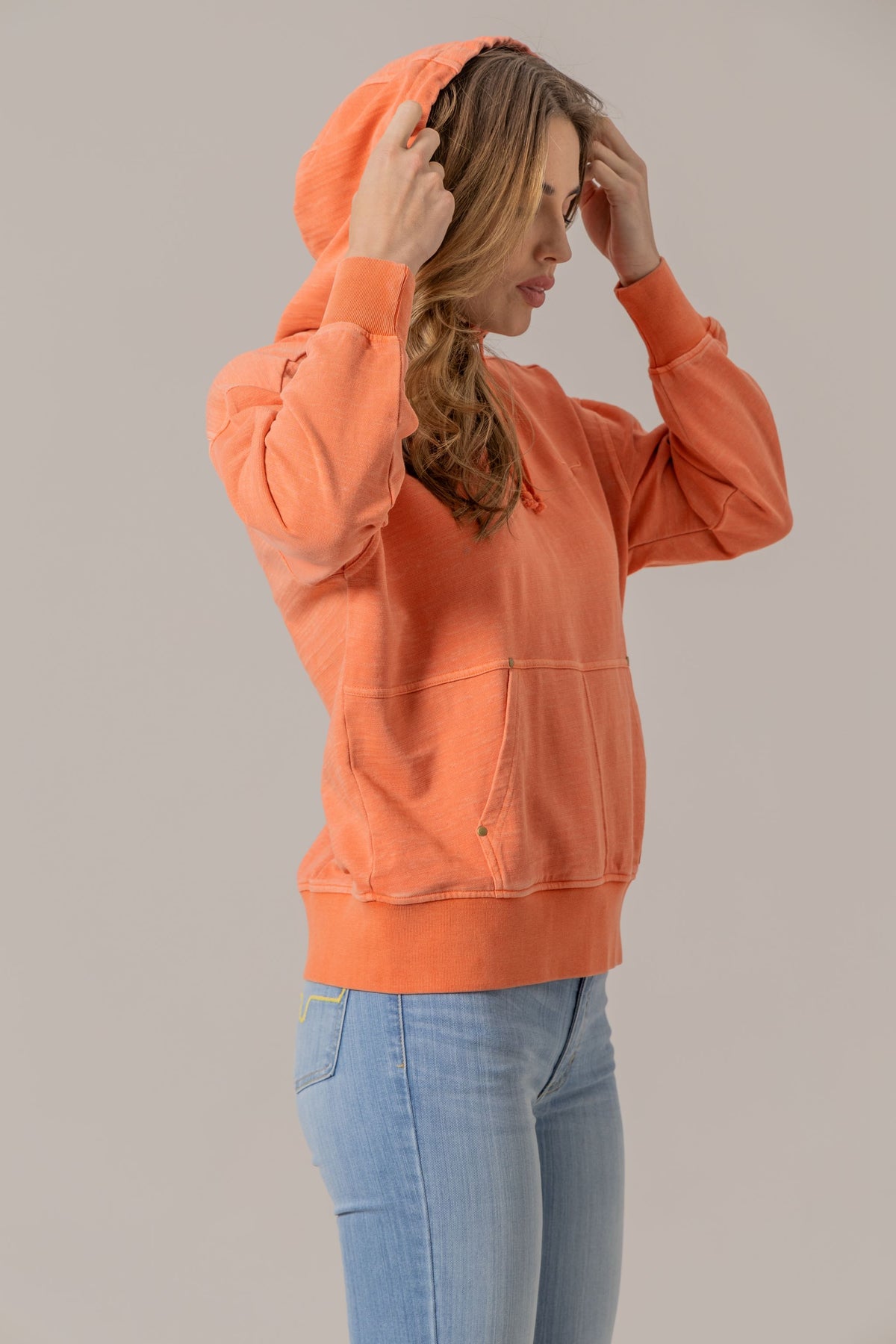 Kimes Ranch Hoodie - Tess Western (Orange)