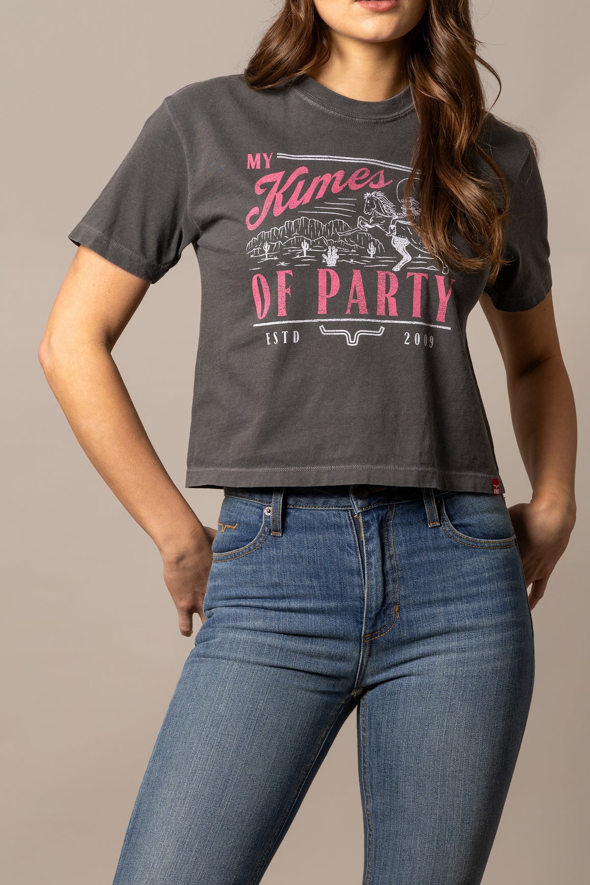 Kimes Ranch Tee - Party (Pepper)