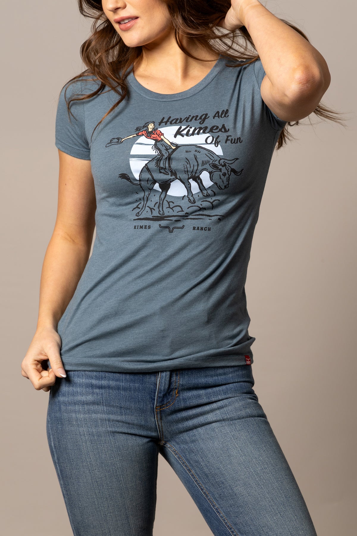 Kimes Ranch Tee - All Kimes of Fun (Indigo)