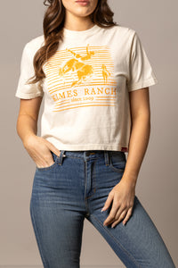 Kimes Ranch Tee - Randy Bareback (Ivory)