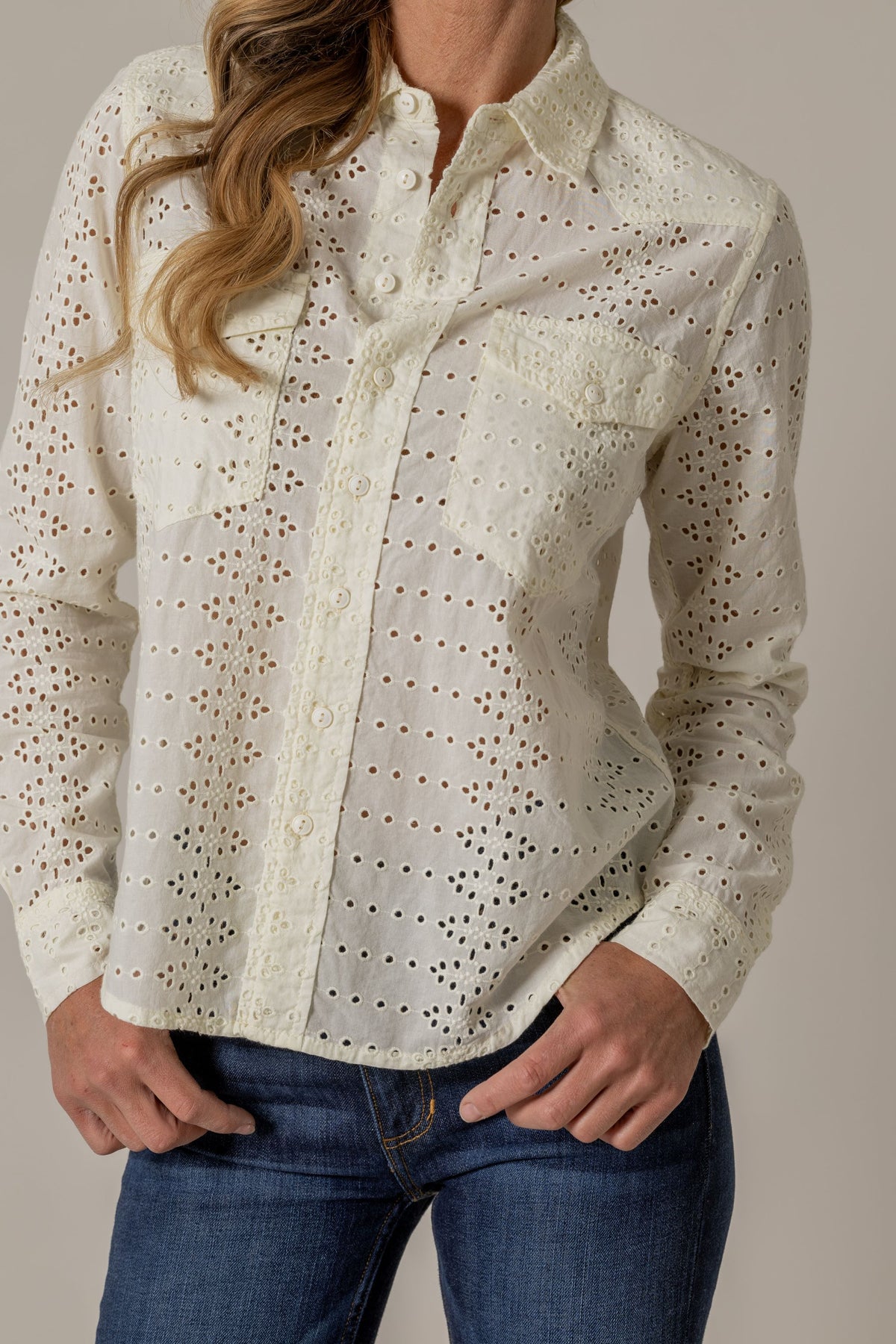 Kimes Ranch Long Sleeved Shirt - Rachel (Pristine)